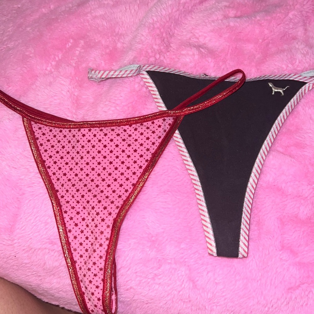 Vintage PINK thongs